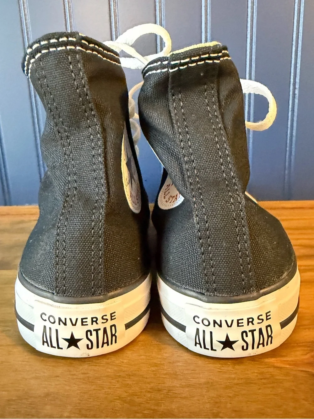 Converse Chuck Taylor All Star High Top Black Sneakers Women 7.5 Men 5.5 M9160
